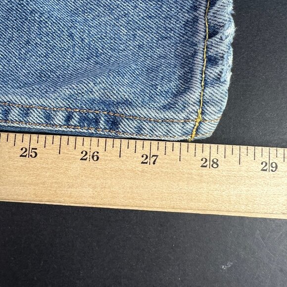 GRLFRND Jeans Women's 26x28* Karolina High Rise Skinny Light Blue Denim Tag 26 - Picture 12 of 16